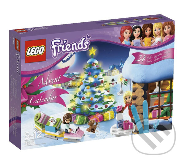 LEGO Friends 3316-LEGO® Friends Adventní kalendár, LEGO, 2012