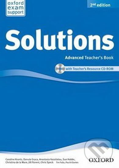 Levně Maturita Solutions Advanced: Teacher´s Book (2nd) - Rónán McGuinnes - kniha z kategorie Jazykové učebnice a slovníky
