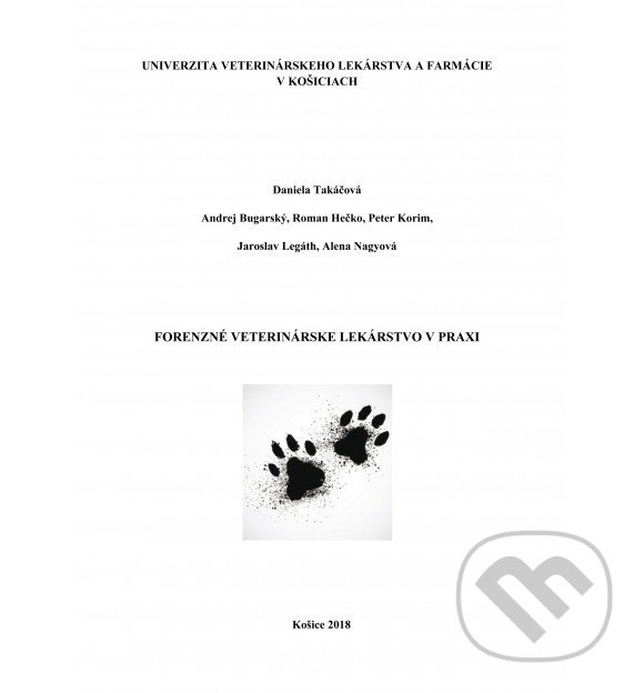 Kniha Forenzné veterinárske lekárstvo v praxi