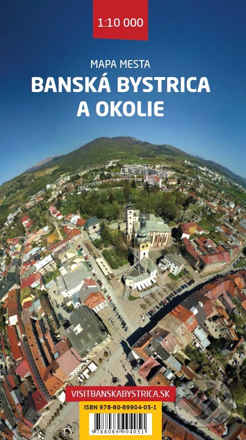 Levně MM Banská Bystrica 1:10 000 a okolie 1:100 000