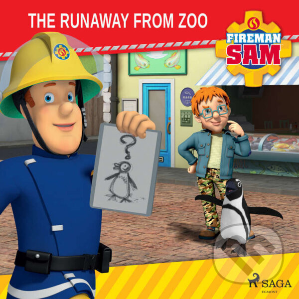 Fireman Sam - The Runaway from Zoo (EN) - Mattel, Saga Egmont, 2022