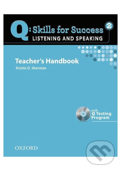 Levně Q: Skills for Success: Listening and Speaking 2 - Teacher´s Handbook with Q Testing Program - kniha z kategorie Jazykové učebnice a slovníky
