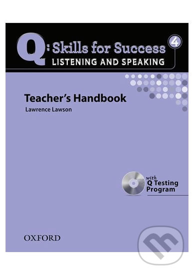 Levně Q: Skills for Success: Listening and Speaking 4 - Teacher´s Handbook with Q Testing Program - kniha z kategorie Jazykové učebnice a slovníky