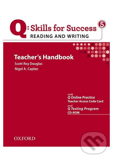Levně Q: Skills for Success: Reading and Writing 5 - Teacher´s Handbook with Q Testing Program - kniha z kategorie Jazykové učebnice a slovníky