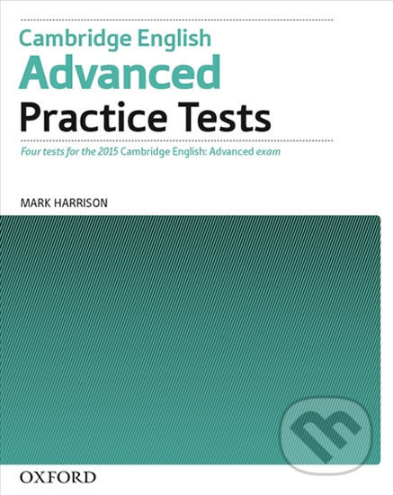 Levně Cambridge English Advanced Practice Tests without Answer Key - kniha z kategorie Jazykové učebnice a slovníky