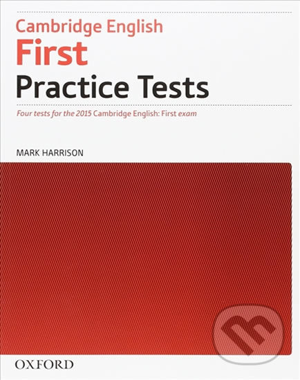 Levně Cambridge English First Practice Tests Without Answer Key - kniha z kategorie Jazykové učebnice a slovníky