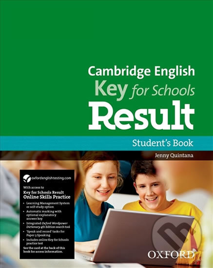 Levně Cambridge English Key for Schools Result Student´s Book with Online Practice - kniha z kategorie Jazykové učebnice a slovníky