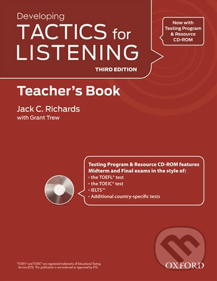 Levně Developing Tactics for Listening Teacher´s Book with Audio CD Pack (3rd) - kniha z kategorie Jazykové učebnice a slovníky