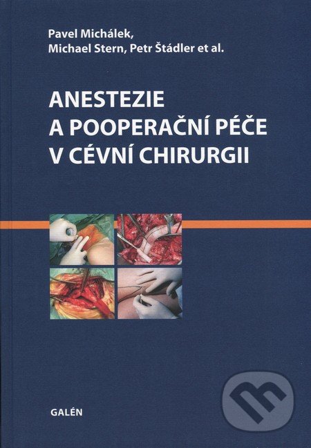 Anestezie a pooperační péče v cévní chirurgii - Pavel Michálek, Michael Stern, Petr Štádler, Galén, 2012