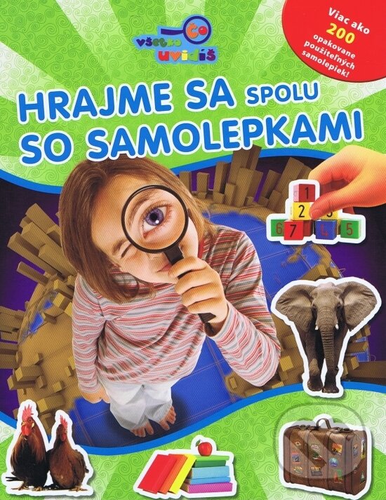 Levně Hrajme sa spolu so samolepkami - kniha z kategorie Samolepky
