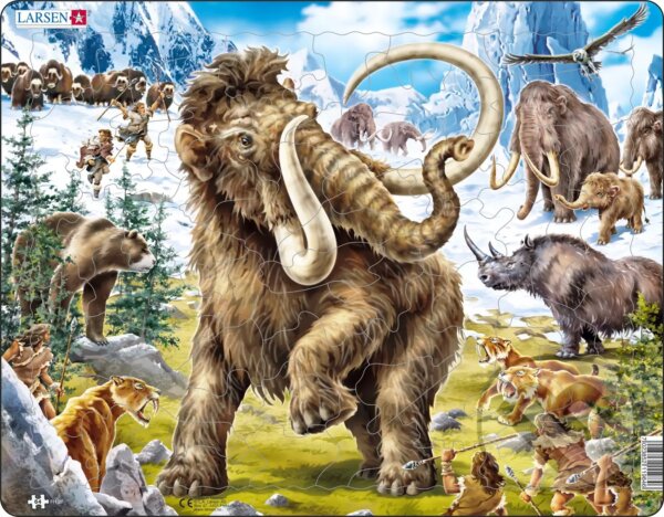 Levně Mamut (FH27) - puzzle z kategorie Náučné puzzle