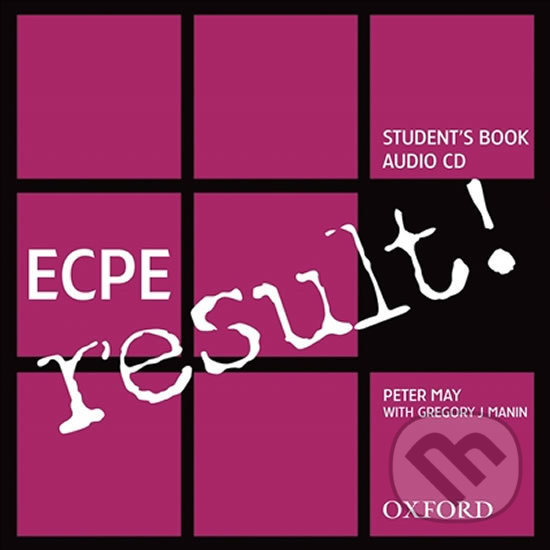 Levně Ecpe Result!: Class Audio CD - Peter May - kniha z kategorie Jazykové učebnice a slovníky