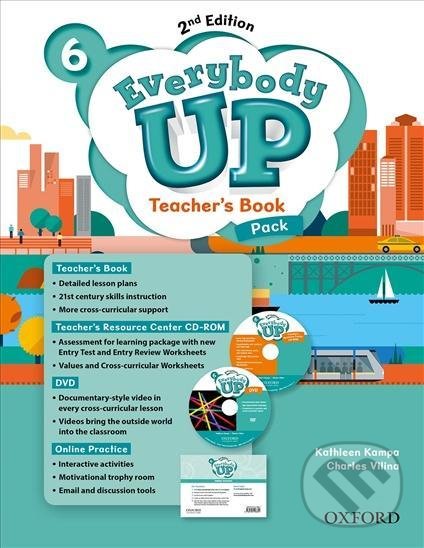 Levně Everybody Up 6: Teacher´s Book Pack with DVD, Online Practice and Teacher´s Resource Center CD-ROM, 2nd - kniha z kategorie Jazykové učebnice a…