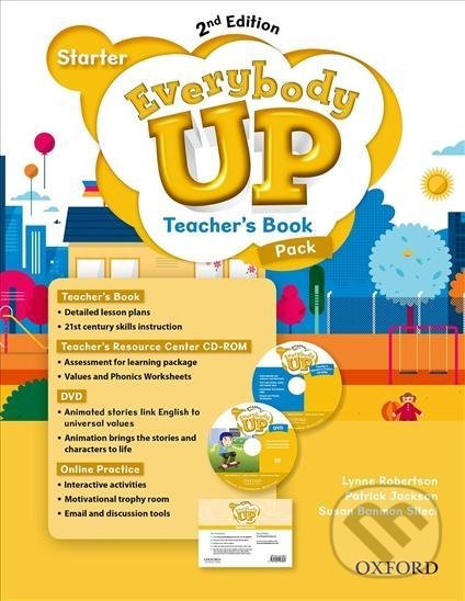 Levně Everybody Up Starter: Teacher´s Book Pack with DVD, Online Practice and Teacher´s Resource Center CD-ROM, 2nd - kniha z kategorie Jazykové učebnice a…