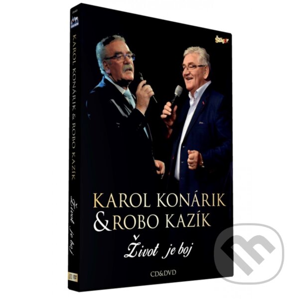 Levně Karol Konárik, Robo Kazík: Život je boj (CD + DVD)