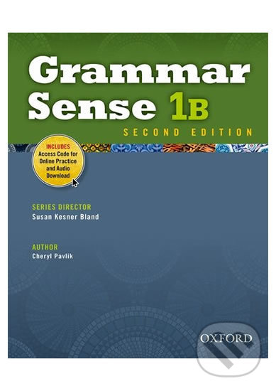 Levně Grammar sense 2e 1B: Student´s book pack - Cheryl Pavlik - kniha z kategorie Jazykové učebnice a slovníky