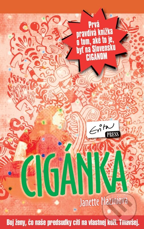 E-kniha: Cigánka (Janette Maziniová). Evitapress, 2012