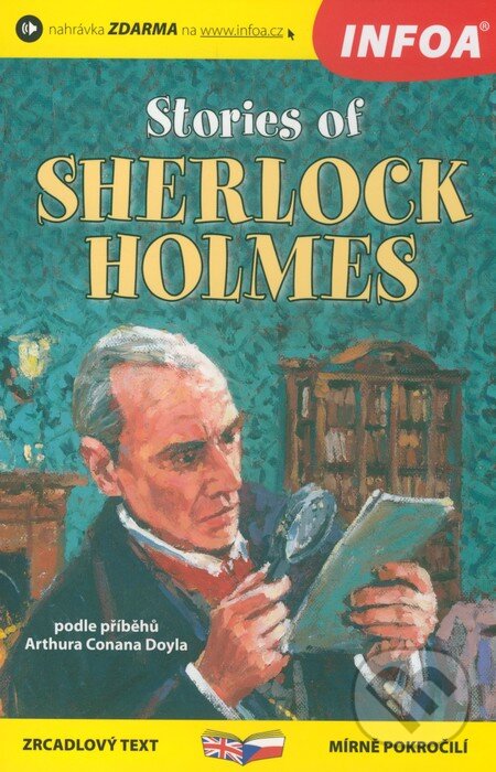 Levně Stories of Sherlock Holmes (Zrcadlový tex) - Arthur Conan Doyle - kniha z kategorie Detektívky
