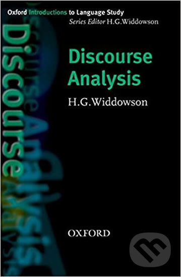 Levně Oxford Introductions to Language Study: Discourse Analysis - kniha z kategorie Jazykové učebnice a slovníky