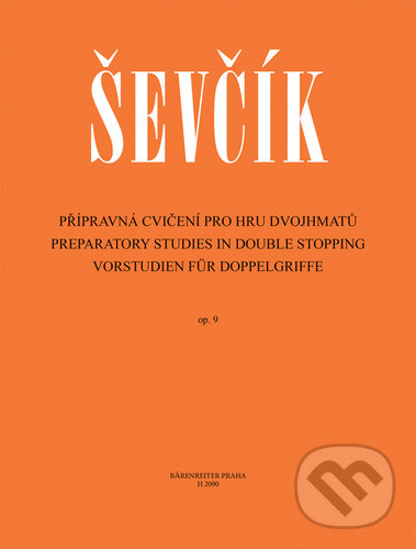 Levně Přípravná cvičení pro hru dvojhmatů op. 9 - Otakar Ševčík - kniha z kategorie Hudba