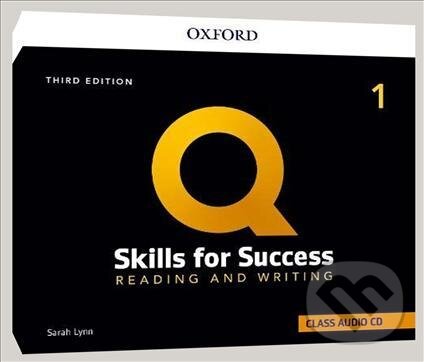 Q: Skills for Success: Reading and Writing 1 - Audio CDs/3/, 3rd - Sarah Lynn, Oxford University Press, 2019