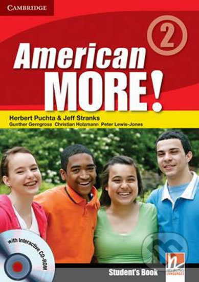 Kniha: American More! Level 2: Students Book with CD-ROM (Jeff Stranks)
