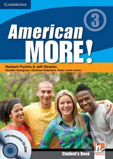Kniha American More! Level 3: Students Book with CD-ROM