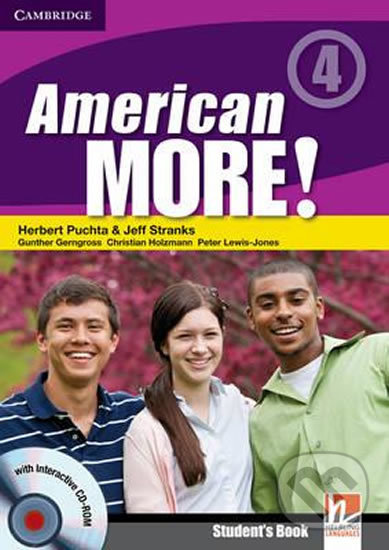 Kniha American More! Level 4: Students Book with CD-ROM