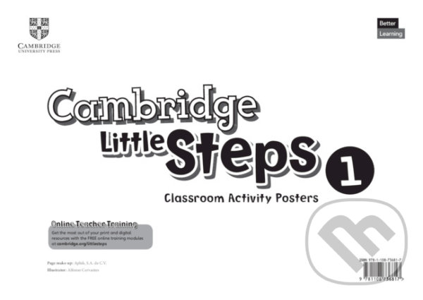 Levně Cambridge Little Steps 1: Classroom Activity Posters - kniha z kategorie Jazykové učebnice a slovníky
