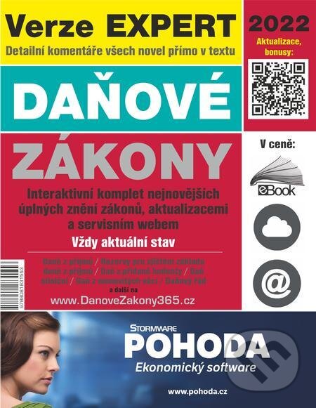 E-kniha: Daňové zákony 2022 Expert (Autorský kolektív). DonauMedia, 2022