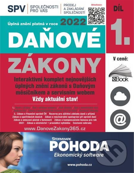 E-kniha: Daňové zákony 2022 XXL ProFi (Díl 1.) (Autorský kolektiv). DonauMedia, 2022