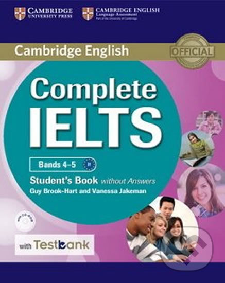 Levně Complete IELTS: Bands 4/5 Student´s Book without Answers with CD-ROM with Testbank - kniha z kategorie Jazykové učebnice a slovníky