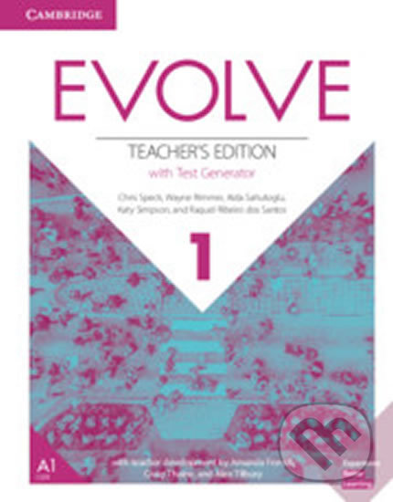 Kniha Evolve 1: Teacher´s Edition with Test Generator