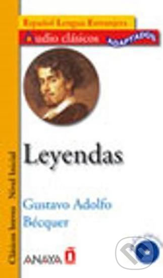 Levně Leyendas + CD Audio - Adolfo Gustavo Bécquer - kniha z kategorie Jazykové učebnice a slovníky
