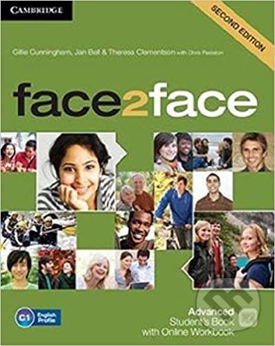 Kniha: face2face Advanced: Student´s Book with Online Workbook,2nd (Gillie Cunningham)