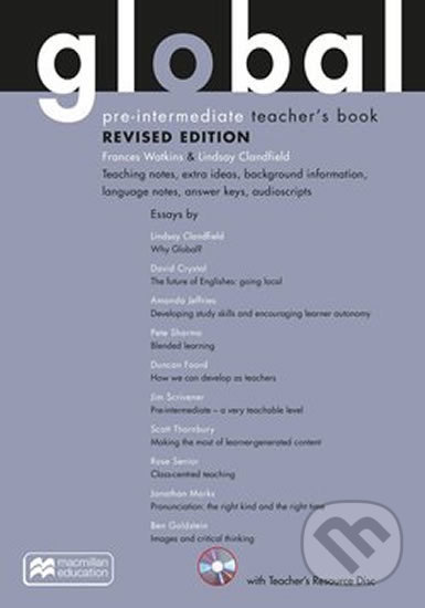 Global Revised Pre-Intermediate Teacher´s Pack (Includes: Teacher´s Resource CD-ROM, eBook a Macmillan Practice Online) Macmillan