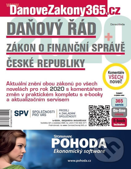 Levně Daňový řád 2020 s komentářem změn / Zákon o Finanční správě 2020 s komentářem změn - kniha z kategorie Účtovníctvo a dane
