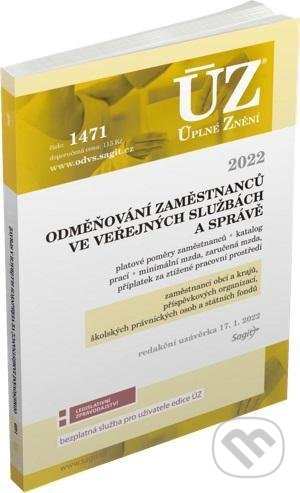 Levně Úplné Znění - 1471 Odměňování zaměstnanců ve veřejných službách a správě - kniha z kategorie Právo