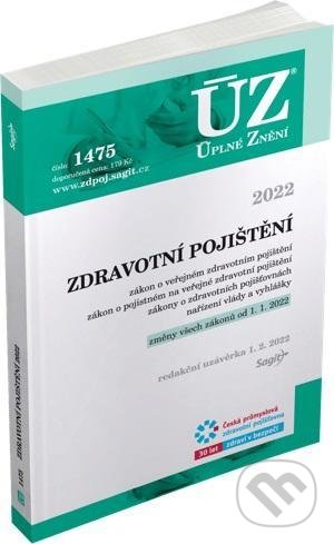 Levně Úplné Znění - 1475 Zdravotní pojištění (podle stavu k 1. 2. 2022) - kniha z kategorie Právo