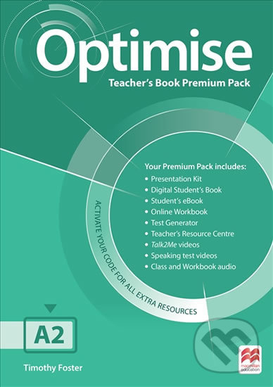 Levně Optimise A2: Teacher´s Book Premium Pack - Timothy Foster - kniha z kategorie Jazykové učebnice a slovníky