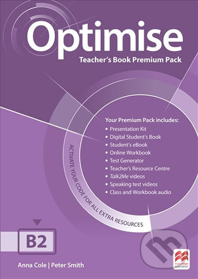 Levně Optimise B2: Teacher´s Book Premium Pack - Anna Cole - kniha z kategorie Jazykové učebnice a slovníky