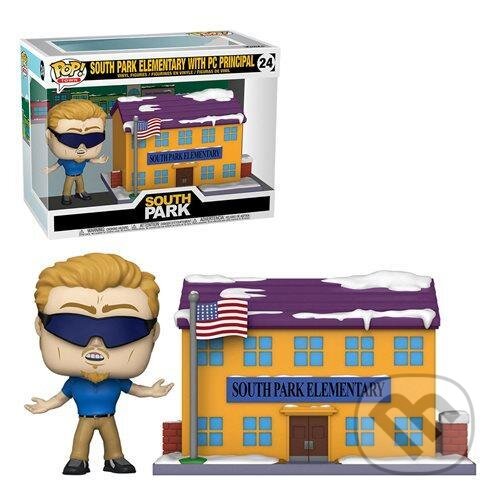 Levně Funko POP Town: South Park - Elementary w/PC Principal