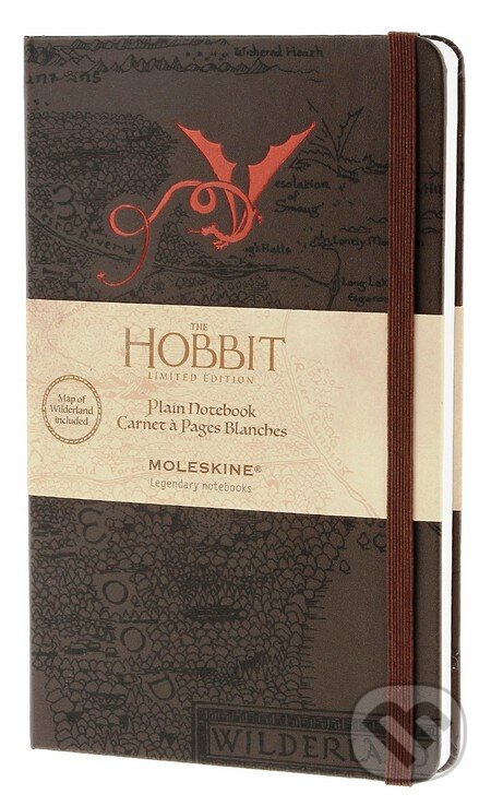 Moleskine – zápisník HOBIT (stredný, čístý, hnedý), Moleskine, 2013