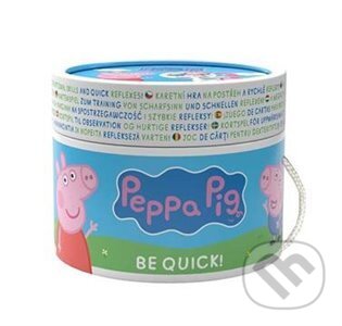 Spoločenská hra: Be Quick! - Peppa Pig - Karetní hra na postřeh (Jiří Models). Jiří Models, 2022