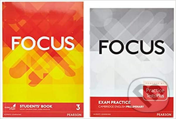 Levně Focus 3: SB+PTP Prelm Bklt Pk - Vaughan Jones - kniha z kategorie Jazykové učebnice a slovníky