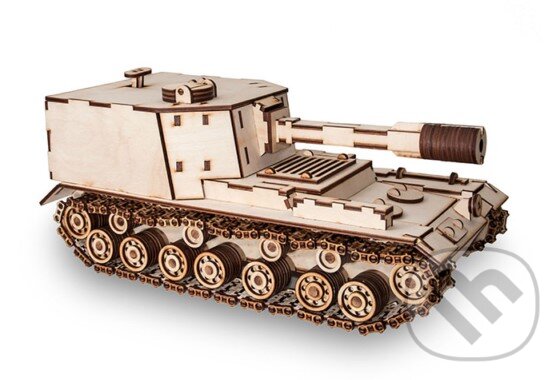 Levně Tank SAU212 - puzzle z kategorie 3D puzzle