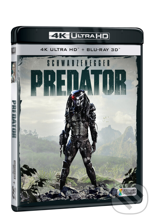 Levně Predátor (1987) Ultra HD Blu-ray (UHD+BD) - John McTiernan - film z kategorie Thrillery a detektívky