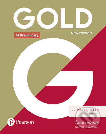 Levně Gold B1 Preliminary New Edition Coursebook and MyEnglishLab Pack - kniha z kategorie Jazykové učebnice a slovníky