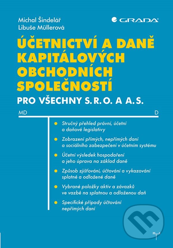 Levně Účetnictví a daně kapitálových obchodních společností - kniha z kategorie Účtovníctvo a dane