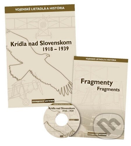 Levně Krídla nad Slovenskom 1918 - 1939 ((Komplet DVD + kniha Fragmenty)) - film z kategorie Historické dokumenty